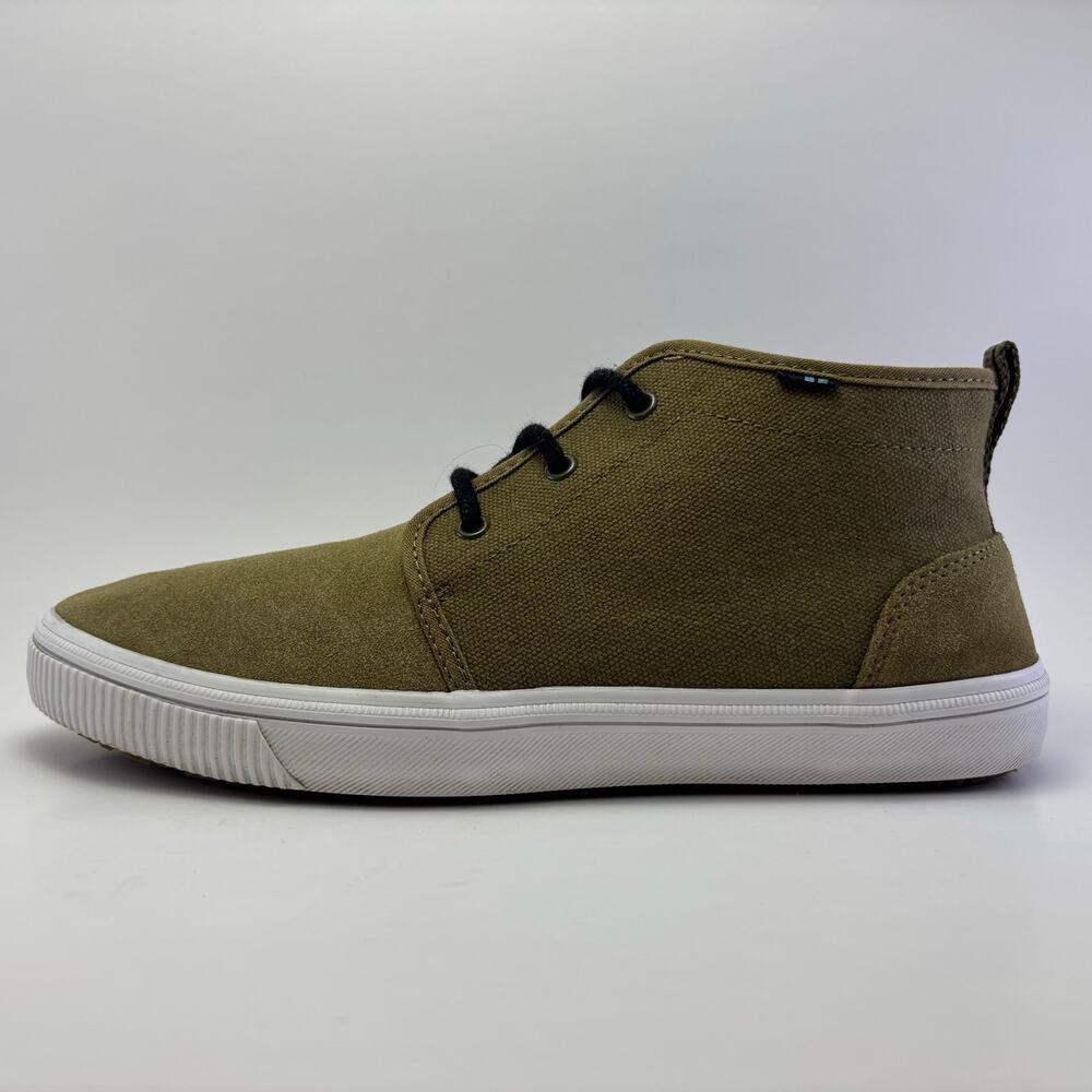TOMS “Carlo” Mid Terrain Leather Clover Men’s Shoes Size 8.5